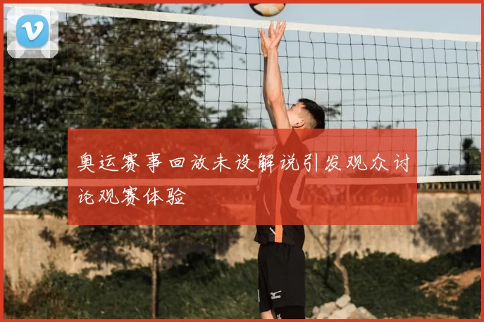 奥运赛事回放未设解说引发观众讨论观赛体验